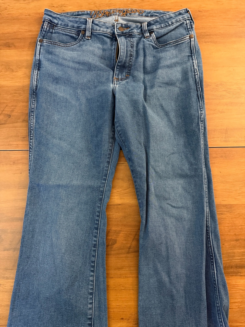 Wrangler retro Women's Med blue trouser Jeans